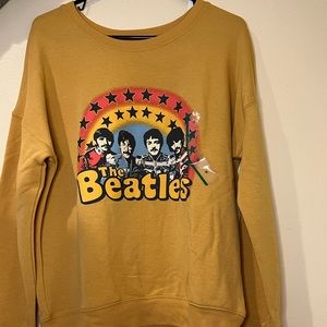 New with Tags, The Beatles sweatshirt.